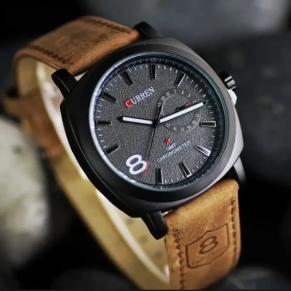11.Curren 8139 men's quartz wristwatch